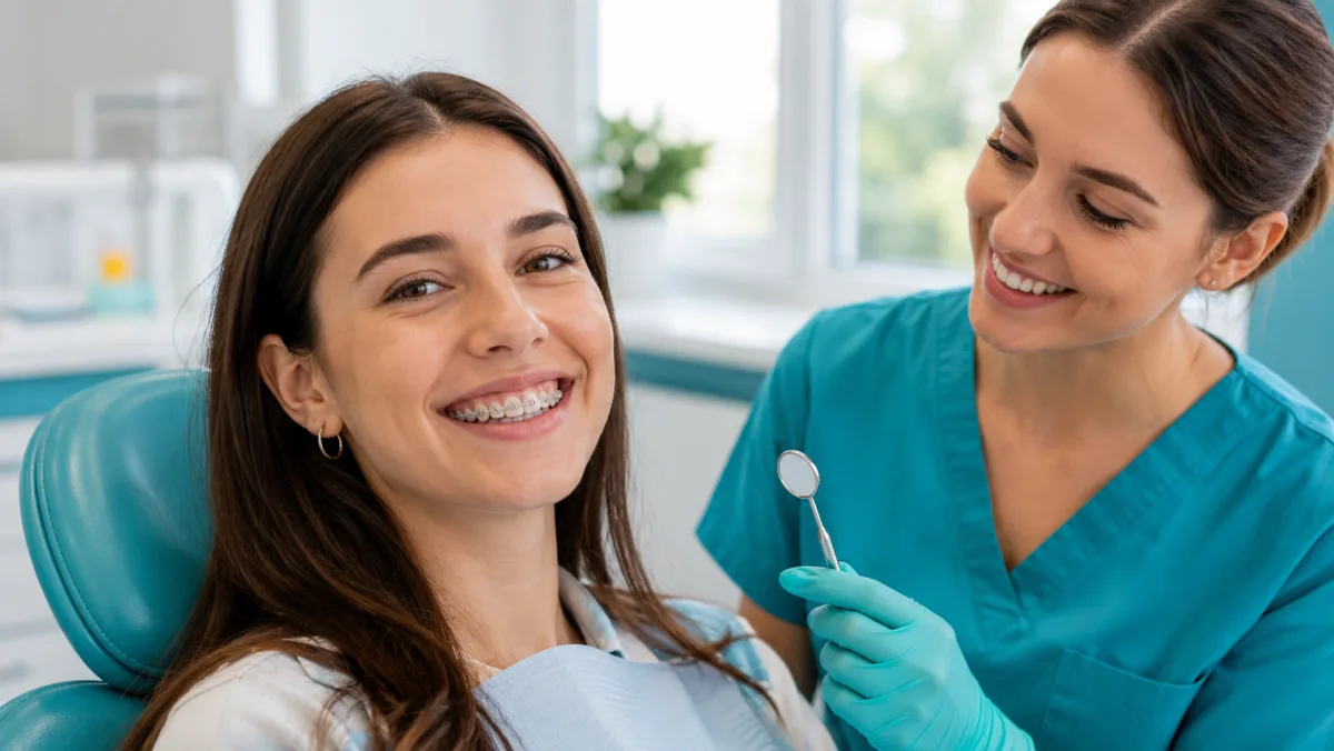 Aparat dentar ceramic la clinica DENTCRAFT Satu Mare