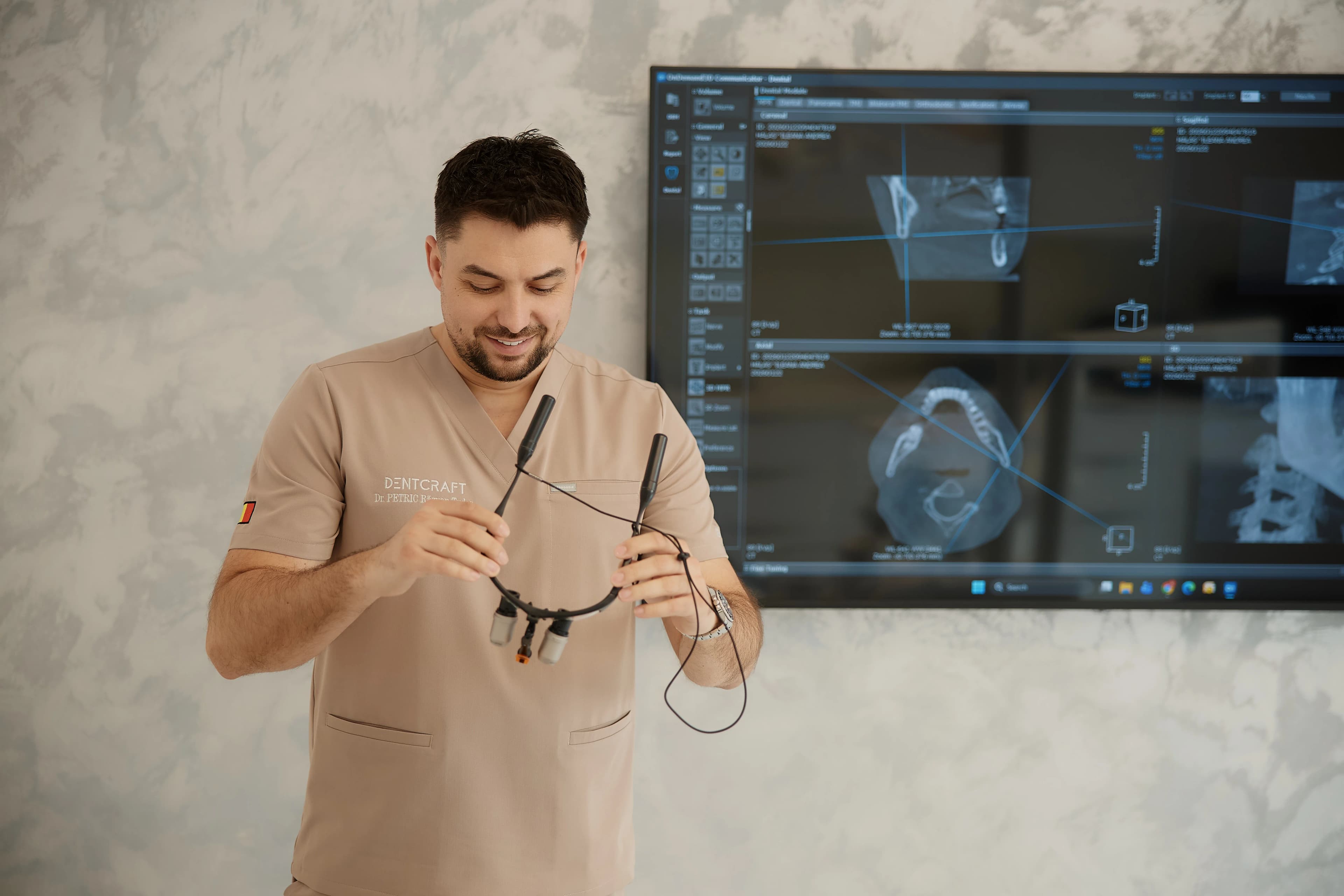 Dr. Petric Razvan - interventie de implantologie dentara la clinica DENTCRAFT